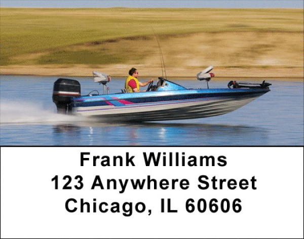 Speed Boats Address Labels | LBZSAI-16
