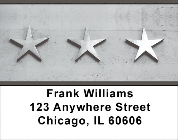 Coming Up Stars Address Labels | LBZSCE-08