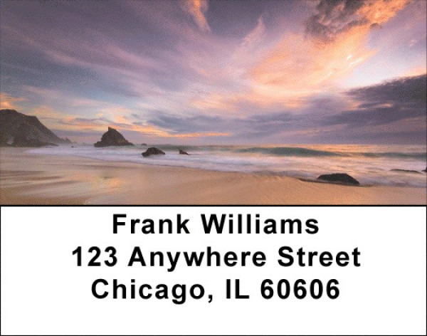 Everchanging Beaches Address Labels | LBZSCE-21