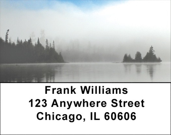 Foggy Lake Address Labels | LBZSCE-46