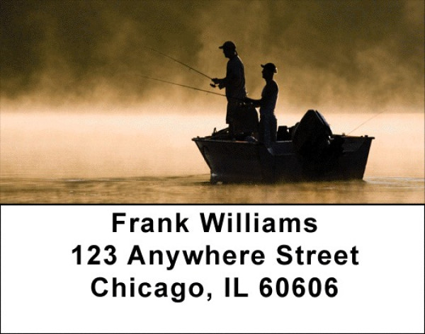 Fishing Buddies Address Labels | LBZSPO-34