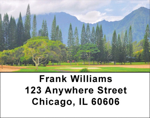Mountain Golf Courses Address Labels | LBZSPO-44