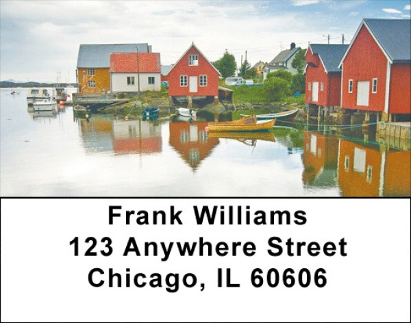 Fishing Community Address Labels | LBZTRA-38