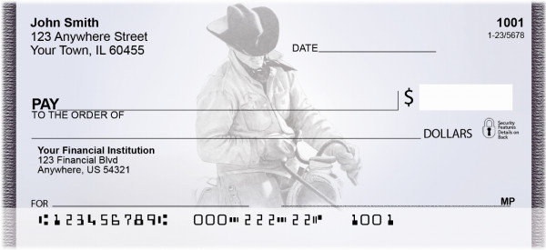 Country Living In Pencil Personal Checks | QBA-05