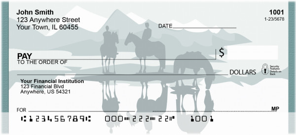 Mountain Riders Personal Checks | QBA-07