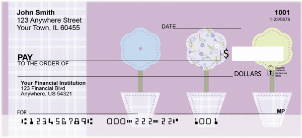 Fun With Fabric Personal Checks | QBA-12