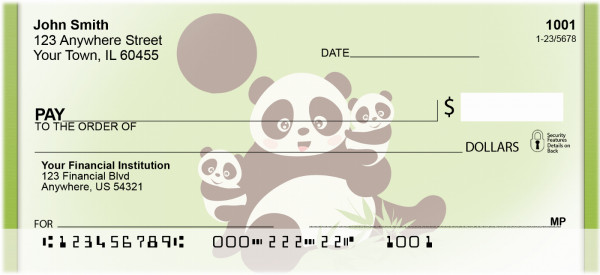 Panda Play Personal Checks | QBA-25