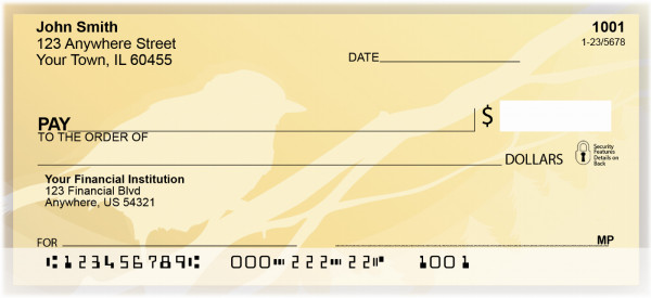On Top Of The World Personal Checks | QBA-44