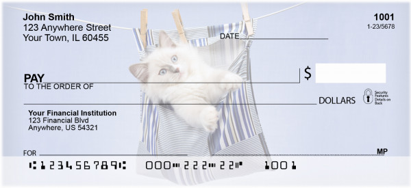 Hanging Out Personal Checks | QBA-90