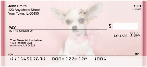 Chihuahua Princess Personal Checks