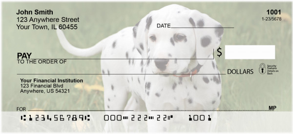 Dalmatians Personal Checks | QBB-50