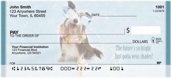 Gotta Wear Shades Personal Checks | QBB-56
