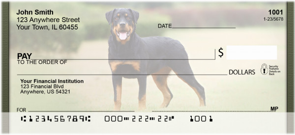 Rottweiler Patrol Personal Checks | QBB-90