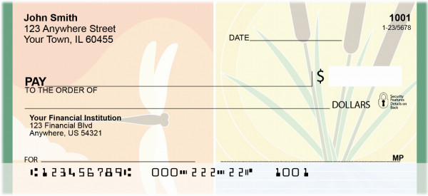 Life On The Pond Personal Checks | QBC-13