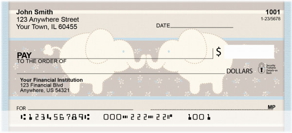 Elephant Country Personal Checks | QBC-16