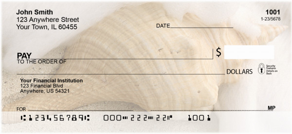 Sweet Shells Personal Checks | QBC-43