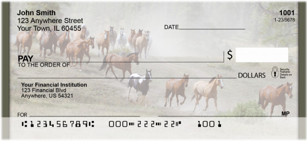 Mountain Roundup Personal Checks | QBC-70