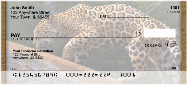 Jaguar Big Cats Personal Checks | QBC-80
