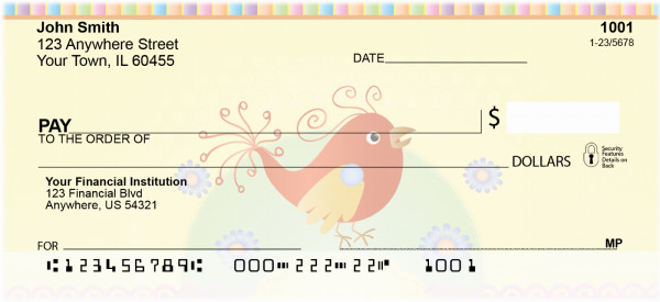 Animal Whimsy Personal Checks | QBD-03