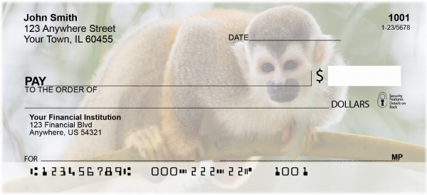 Jungle Monkeys Personal Checks | QBD-06