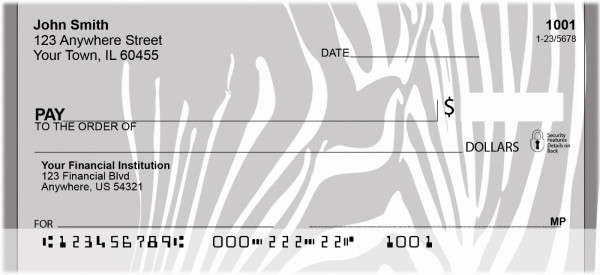 Out Of Africa Personal Checks | QBD-23