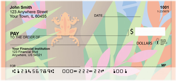 Tropical Creatures Personal Checks | QBD-27