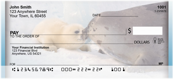 Baby Seals Personal Checks | QBD-28