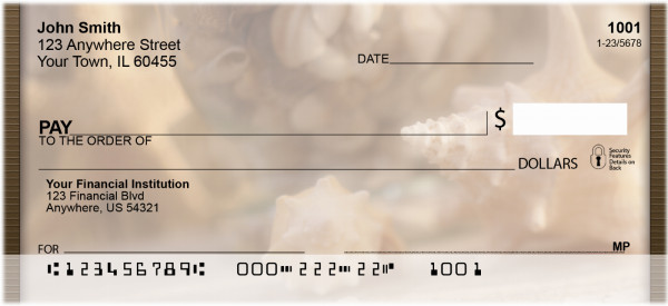 Beachy Treasures Personal Checks | QBD-30