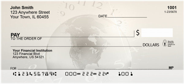 It's About Time Personal Checks | QBD-50