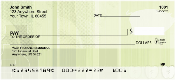 Healthy Local And Green Personal Checks | QBE-27