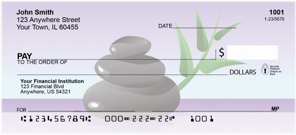 Zen Zone Personal Checks | QBE-33