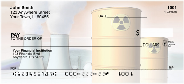 Nuclear Power Personal Checks | QBE-34