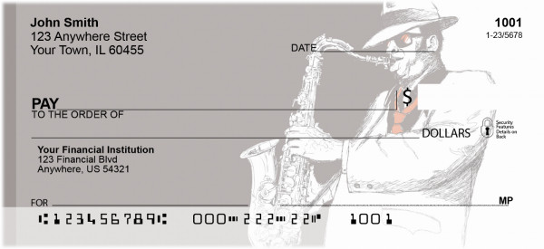 Nights Of Jazz Personal Checks | QBE-73