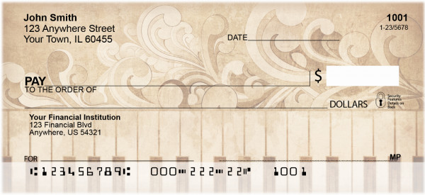 Timeless Sounds Personal Checks | QBE-78