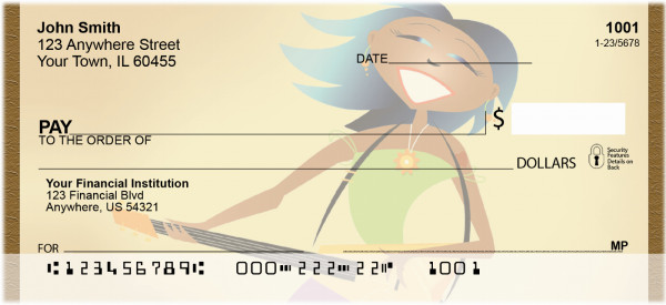 Rock To Rap Personal Checks | QBE-85