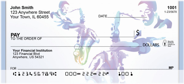 Saxy Magic Personal Checks | QBE-99