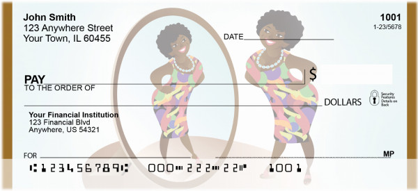 Shake That Bootie, Mamma Personal Checks | QBF-14