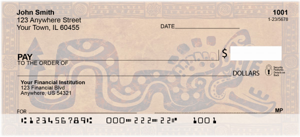 Native American Art Personal Checks | QBF-28