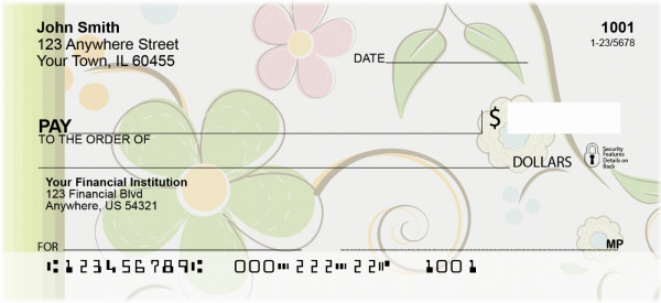 Spring Is In The Air Personal Checks | QBG-24