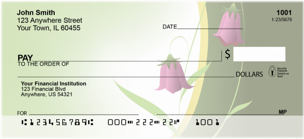 Where Flowers Bloom Personal Checks | QBG-29