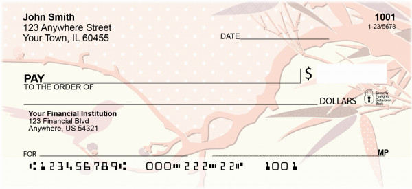 Bamboo Collage Personal Checks | QBG-31