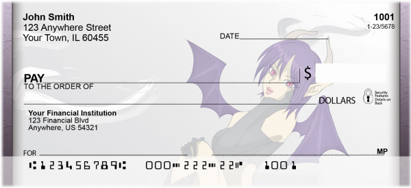 Sexy Devil Personal Checks | QBH-56