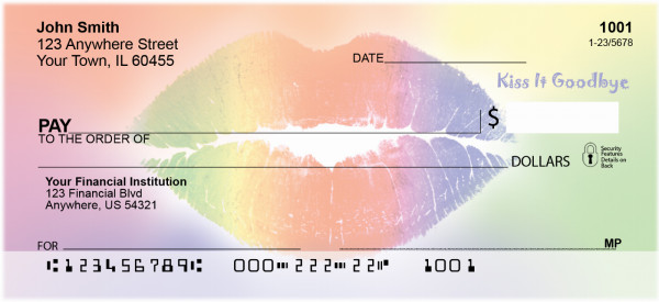 Lip Service Personal Checks | QBH-76