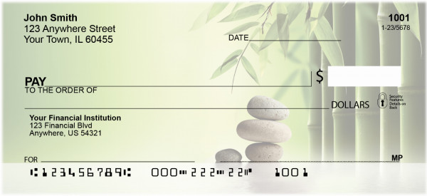 Balance And good Fortune Personal Checks | QBI-19