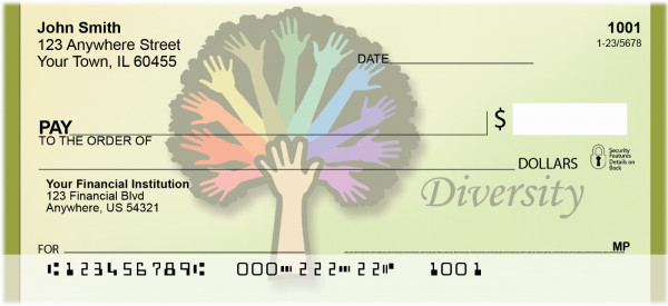 Hands Of Diversity Personal Checks | QBI-24