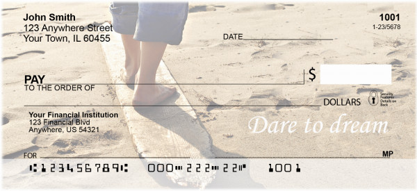 Dare To Dream Personal Checks | QBI-26