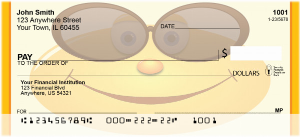 In Your Face Fun Personal Checks | QBI-37