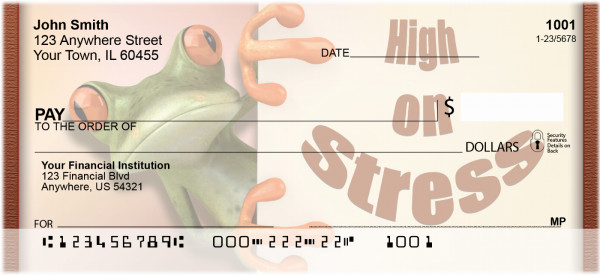 High on Stress Personal Checks | QBI-45