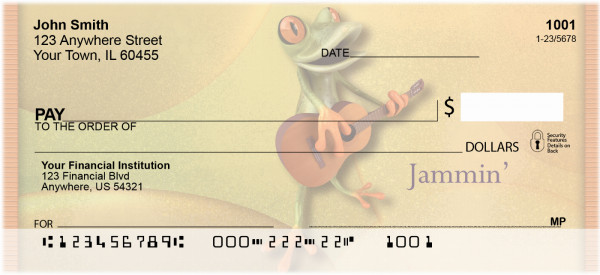 Rock out Personal Checks | QBI-47