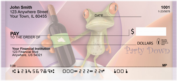 Party Down Personal Checks | QBI-53